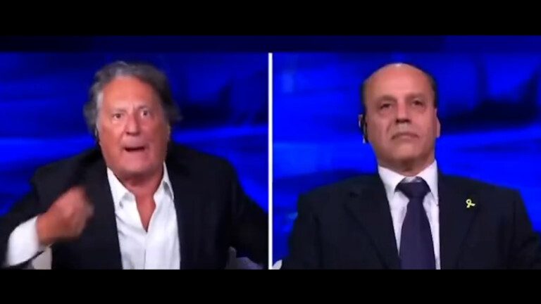 enzo iacchetti stronzo fascista diretta cartabianca