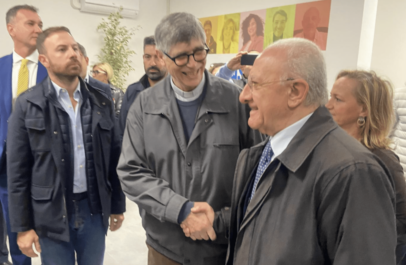 De Luca Patriciello pace fatta