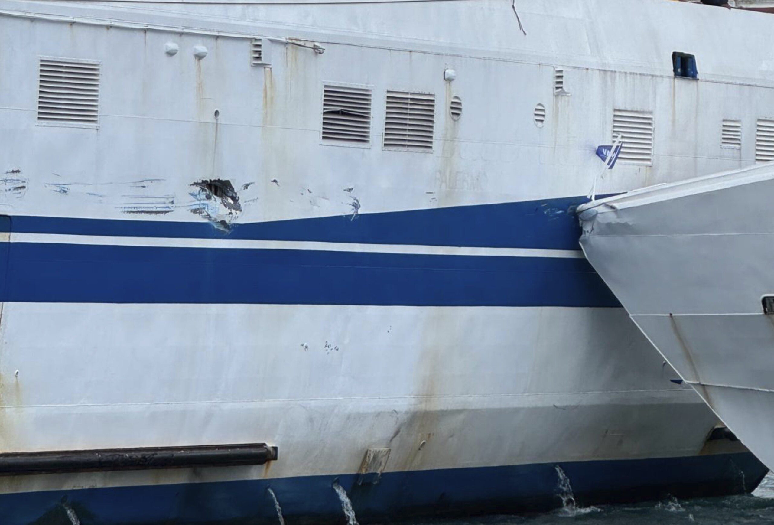 incidente capri aliscafo motonave