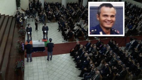 Funerali Aniello Scarpati Poliziotto