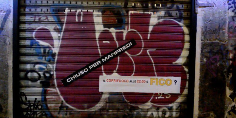 Protesta contro antimovida Quercia