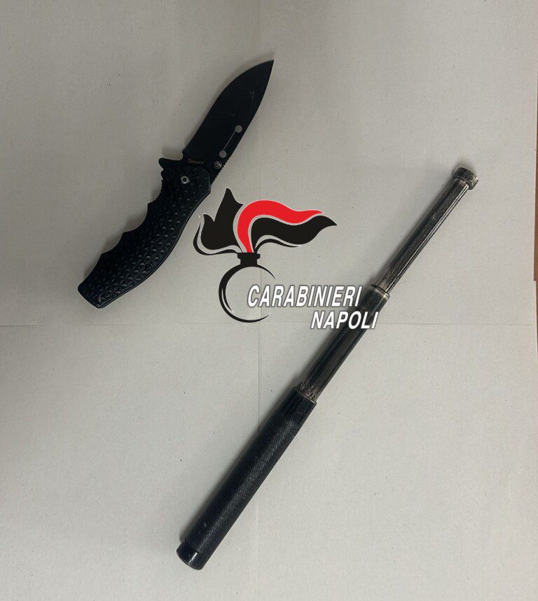 carabinieri san giovanni a teduccio minorenni armati