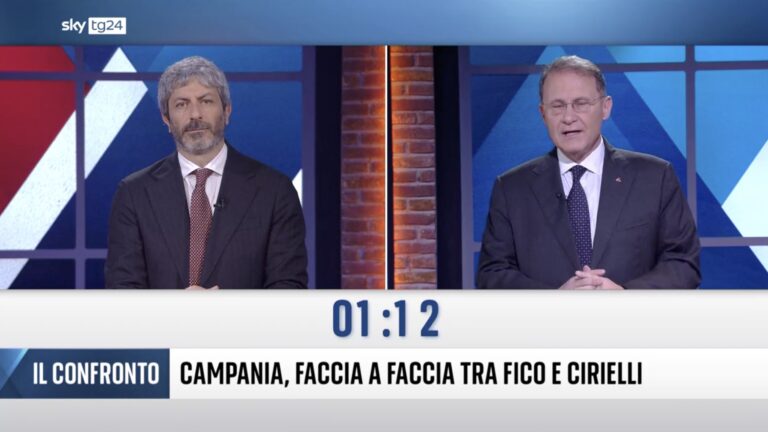 elezioni regionali confronto fico cirielli