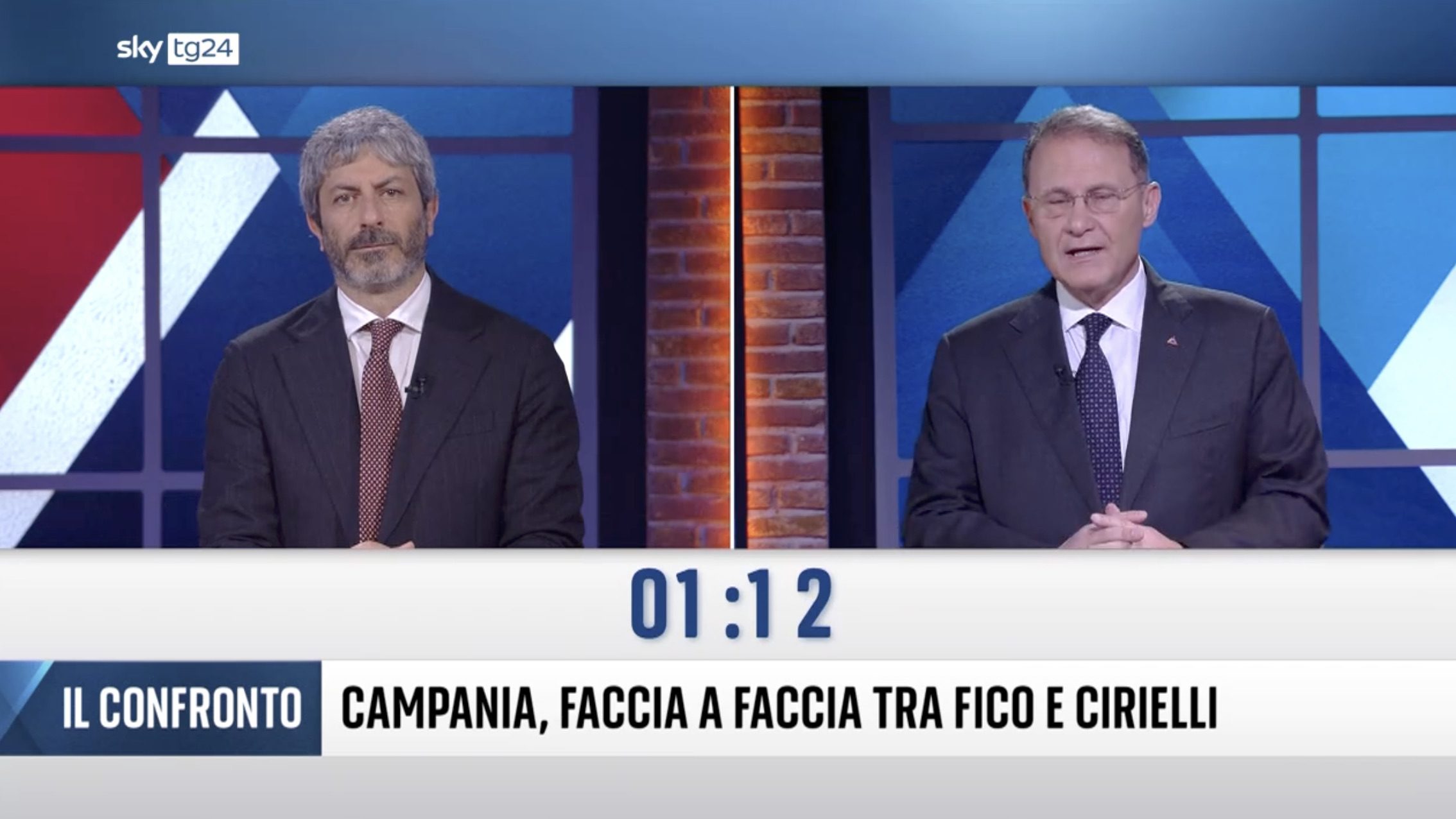 elezioni regionali confronto fico cirielli