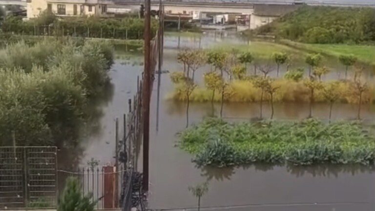 fiume sarno esondato