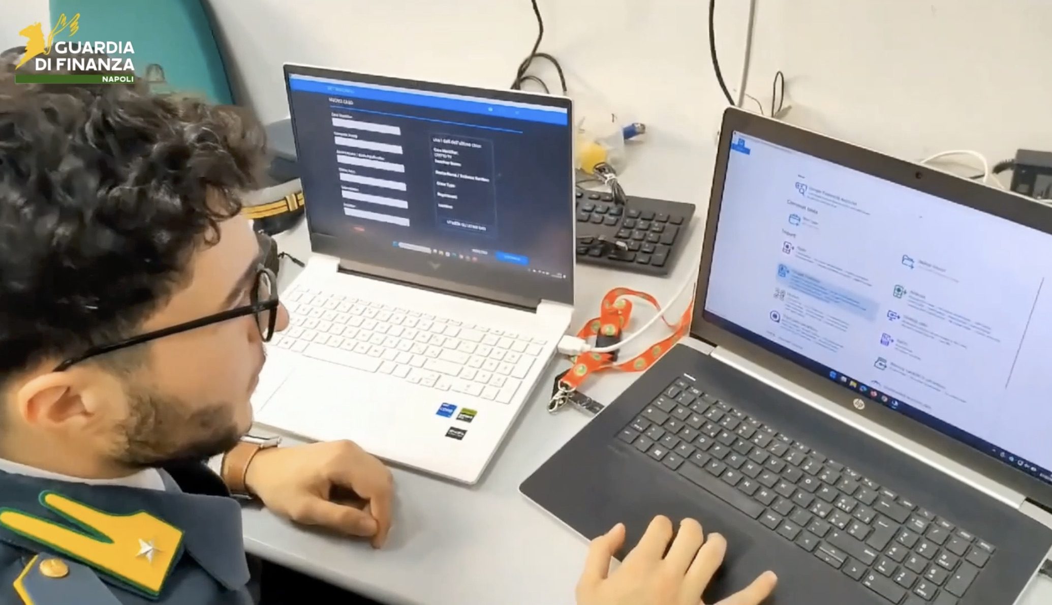 gdf evasione fiscale napoli caserta