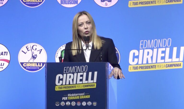 meloni sostegno cirielli