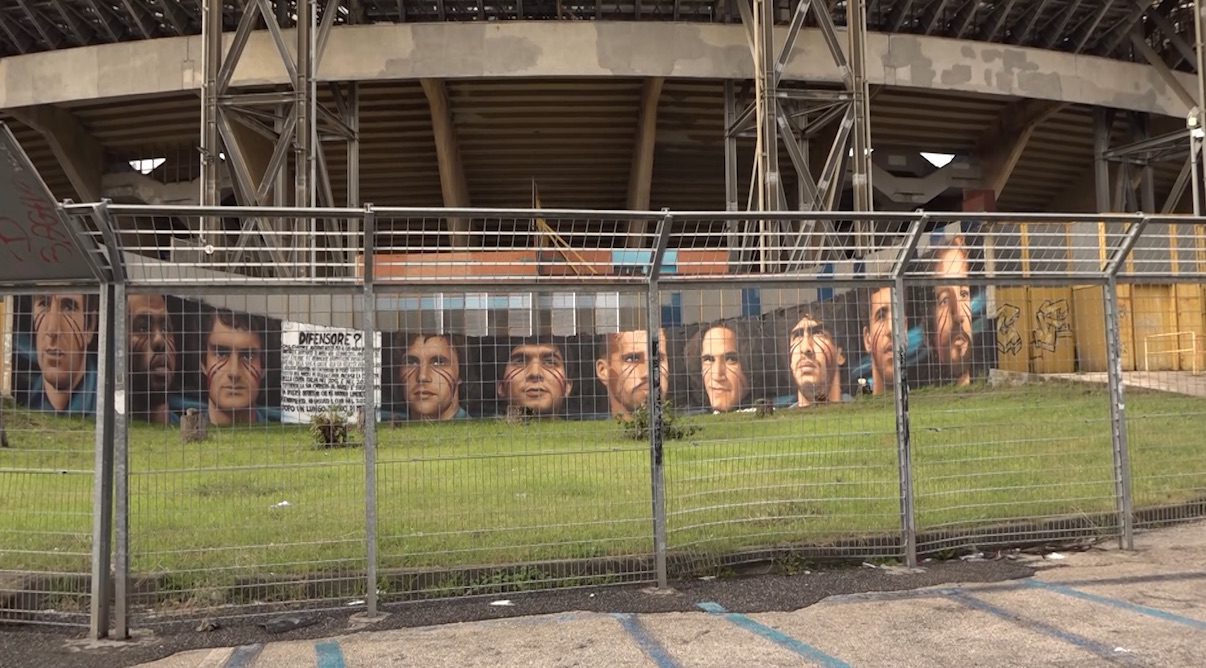 murales jorit stadio maradona