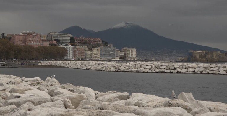 vesuvio neve maltempo