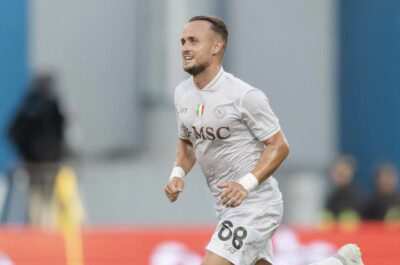 Infortunio Lobotka prima Napoli Juventus