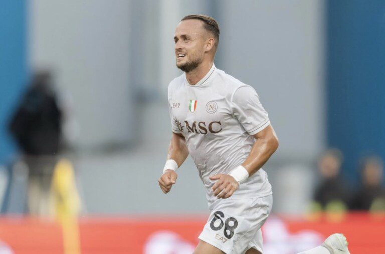 Infortunio Lobotka prima Napoli Juventus