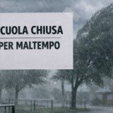 Capua scuole chiuse Ciclone Harry