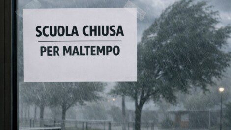 Capua scuole chiuse Ciclone Harry