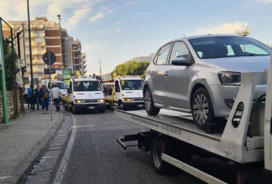 Napoli Sassuolo Sequestri carroattrezzi