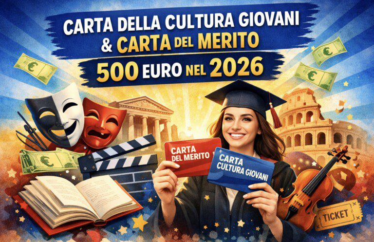 Carta cultura giovani domande