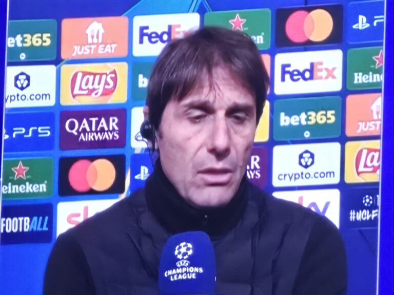 Copenhagen Napoli Conte dovevamo vincere