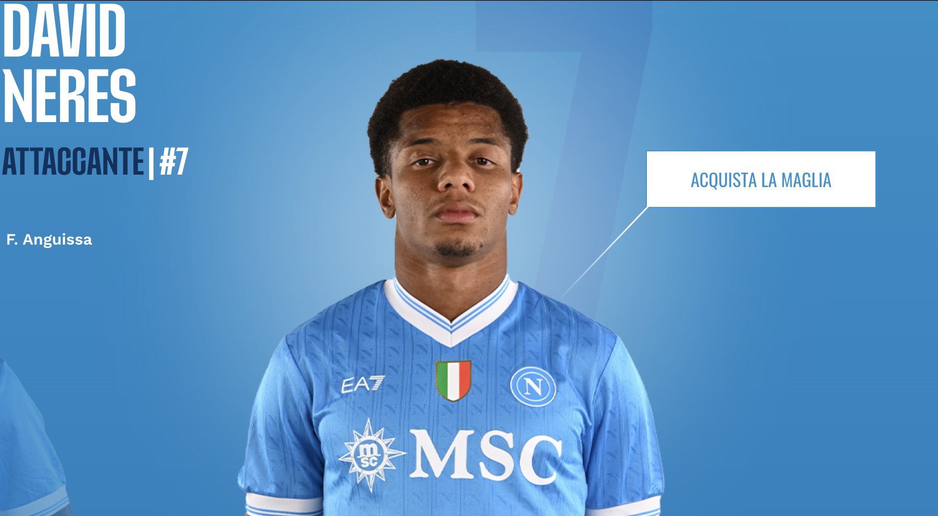 Neres Infortunio Napoli tendine
