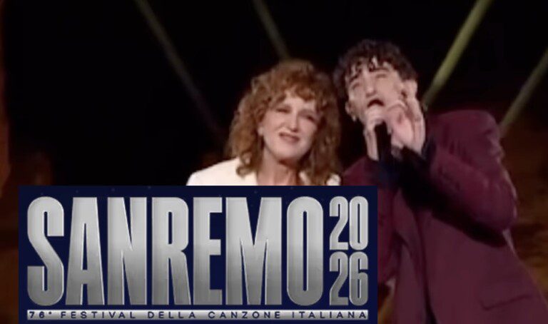 Sanremo serata duetti Lista Mannoia