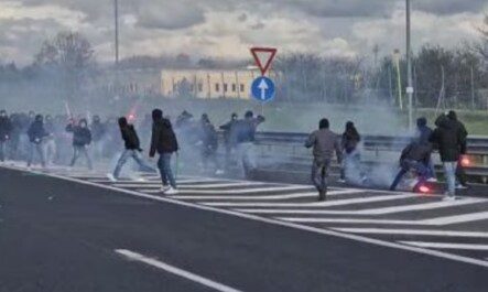 Scontri tifosi Napoli Lazio