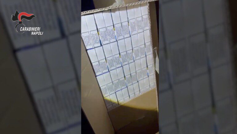 carabinieri sigarette contrabbando casoria