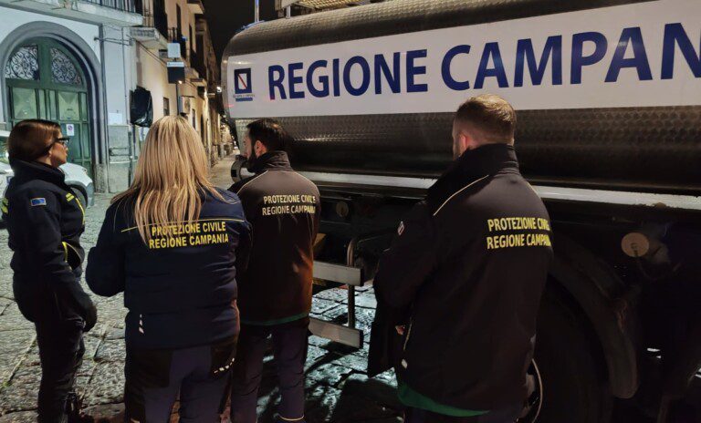 Casoria senza acqua regione