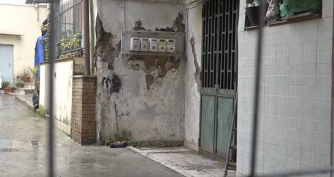 crollo casoria sgomberati