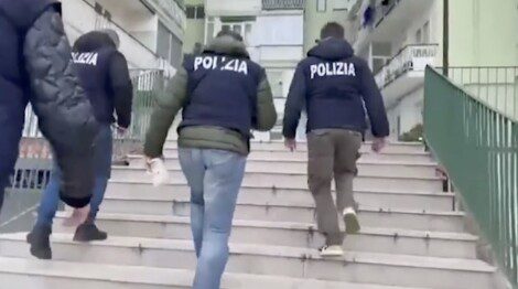 polizia misure cautelari rapina imprenditore