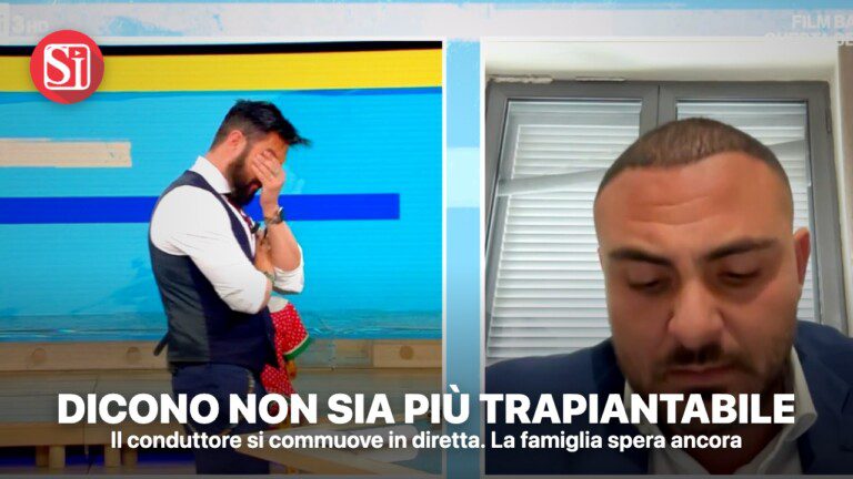 Cuore bruciato bimbo trapiantabile