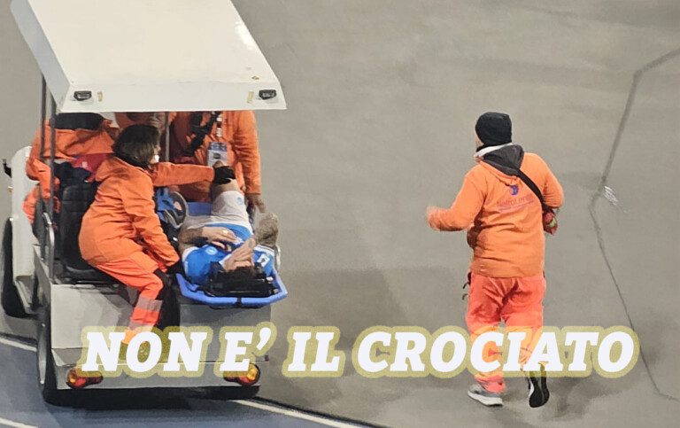 Di Lorenzo Buone notizie infortunio