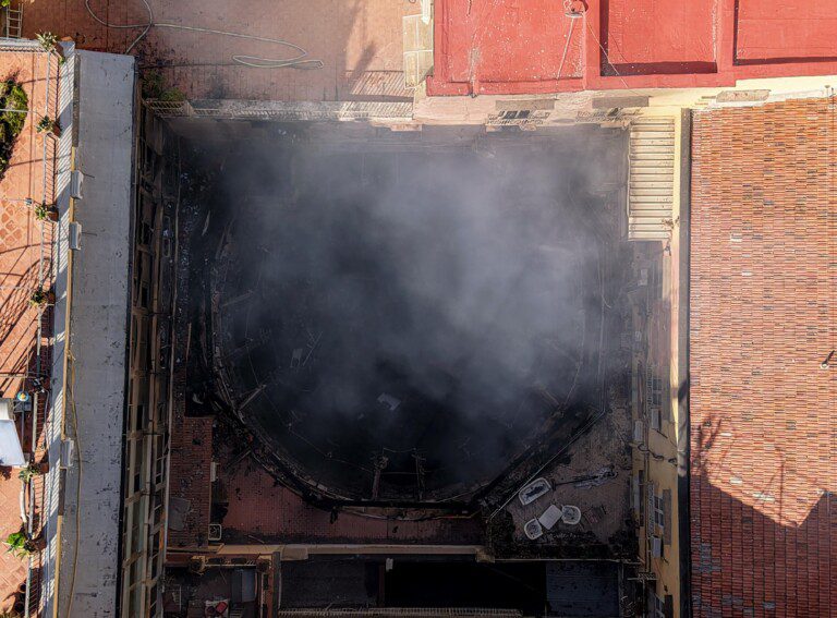 Drone Sannazaro squarcio paura