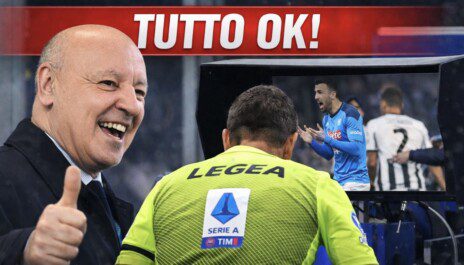 Marotta Scudetto Napoli errore