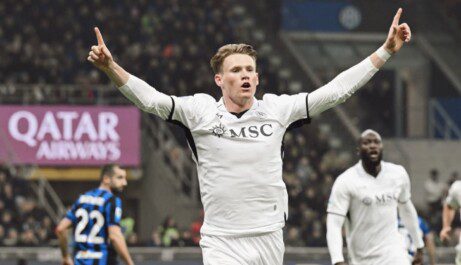 Napoli Roma Mctominay Politano