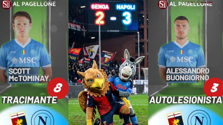 Napoli vittoria Genoa rigore