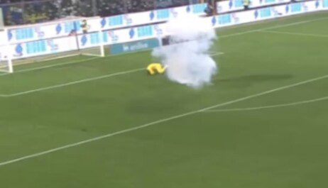 Petardo Audero rischia Inter