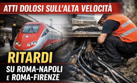 Sabotaggio Roma Napoli ritardi
