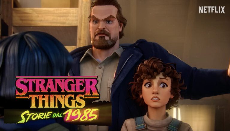 Stranger Things trailer serie Animata