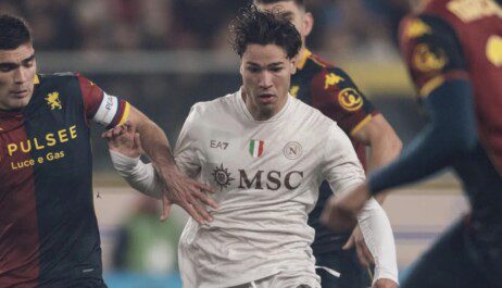 Vergara rigore Genoa Napoli