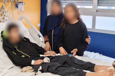 bimbo gaza ricoverato santobono