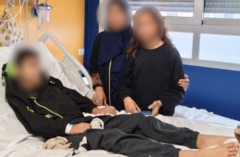 bimbo gaza ricoverato santobono