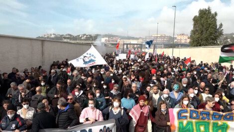 corteo bagnoli america's cup