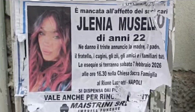 funerali jlenia musella
