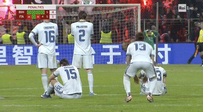 Italia senza mondiale figli