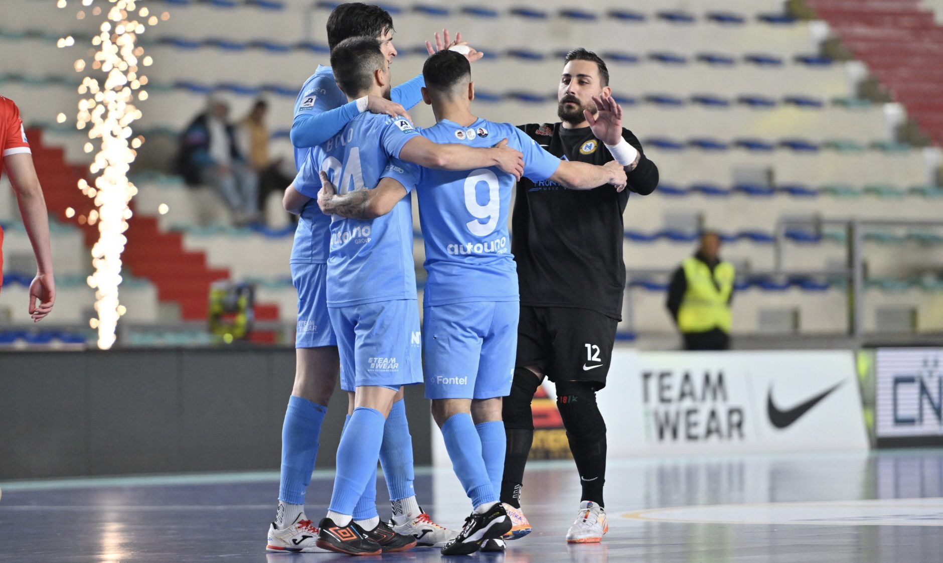 Napoli Futsal vittoria mantova