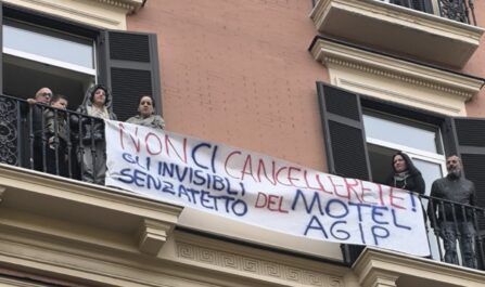 ex motel agip occupazione
