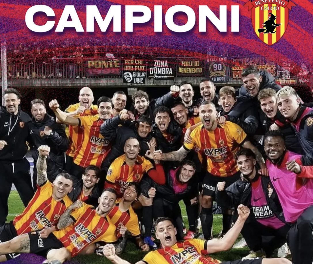 Benevento torna Serie B