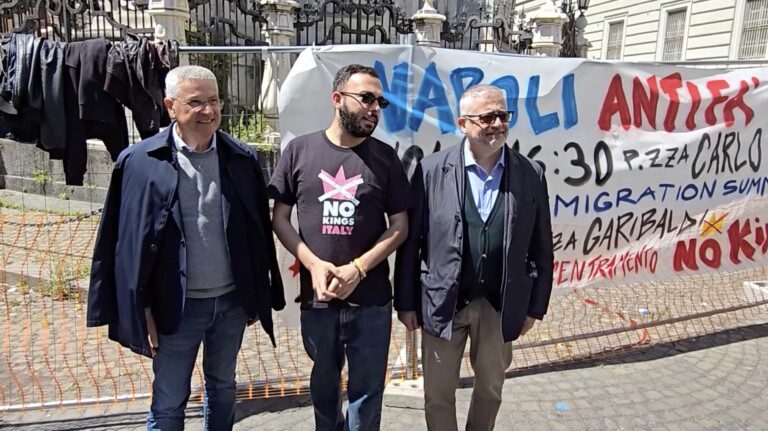 remigrazione protesta rete no kings cgil anpi