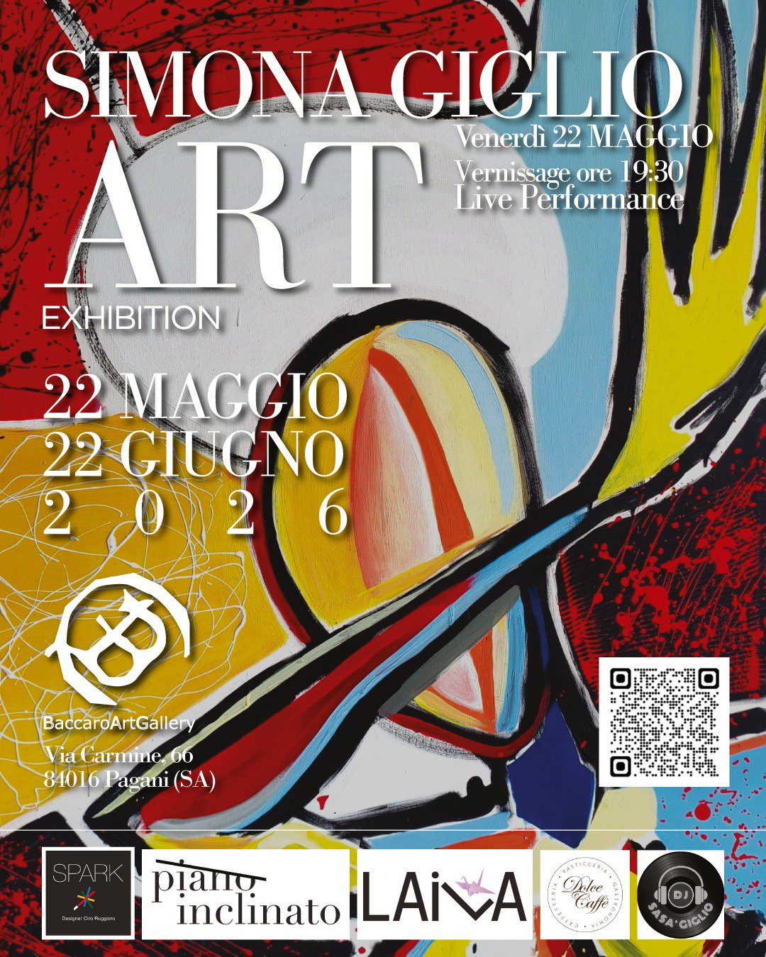 “Lo Scarabocchio” – Personale e performance live di Simona Giglio alla Baccaro  &hellip;