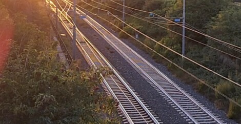 travolto investito treno stazione marcianise binari