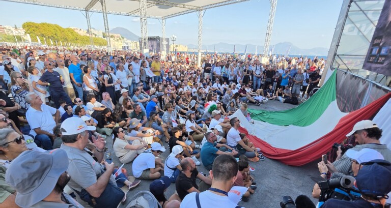 America's Cup Napoli festa