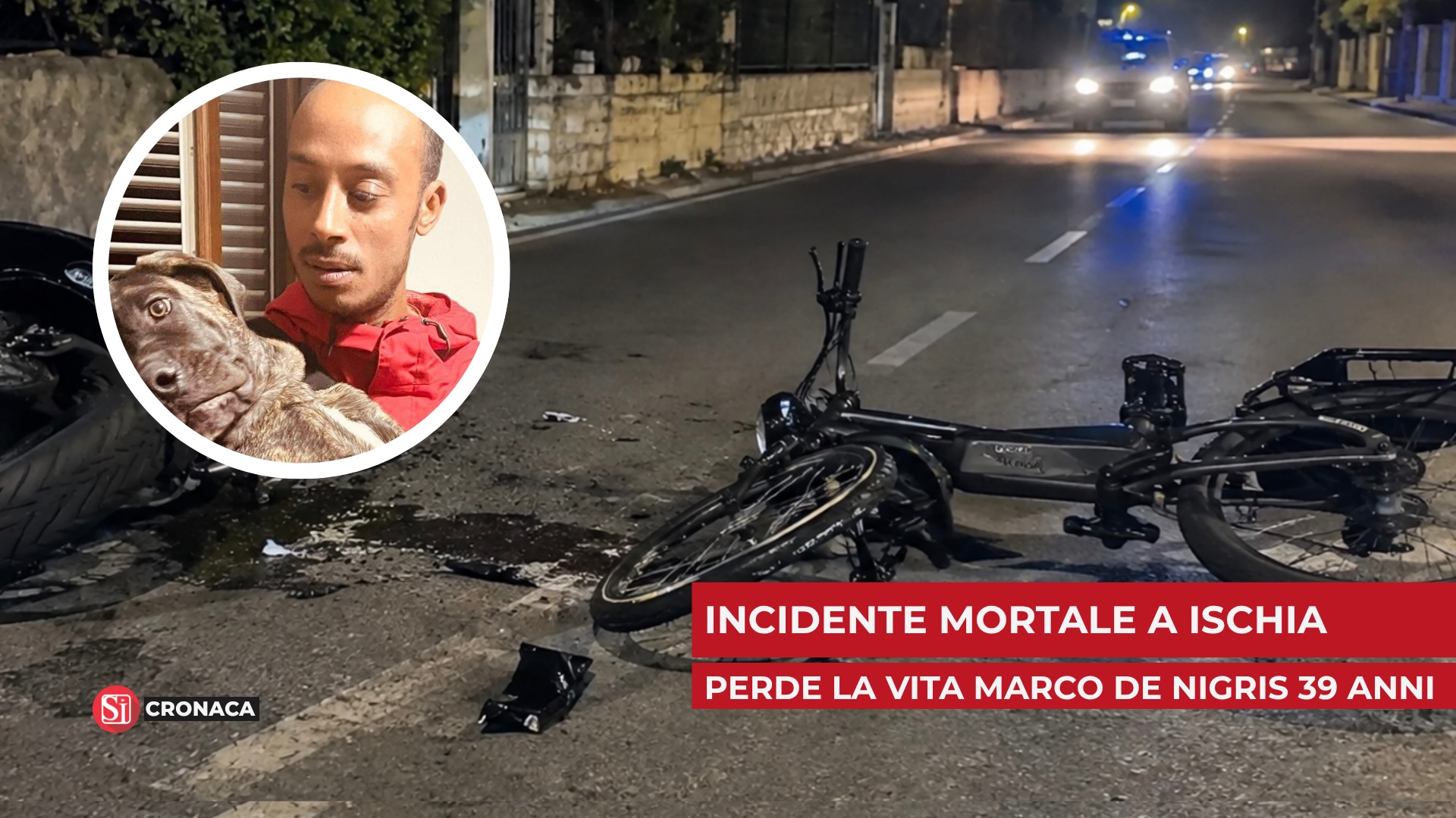 Incidente mortale Ischia morto